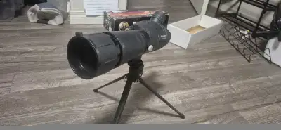 bushmaster spotting scope you can see for miles with this thing selling because i dont use it anymor...