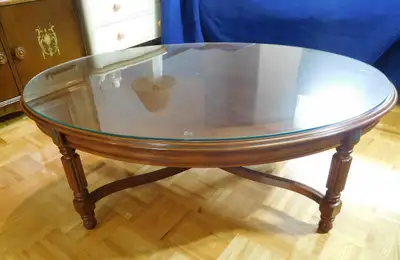 Table de salon ovale, View more