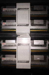 4 x 1GB PC2-5300 DDR2-667MHz ECC Fully Buffered 240-Pin DIMM RAM