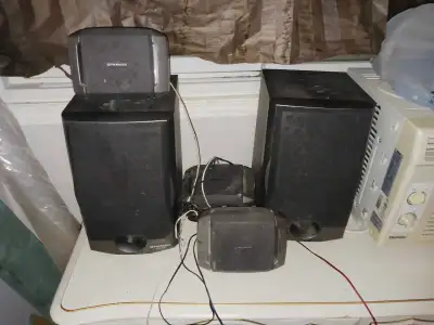 Pioneer speakers - Surround Sound 5 speakers S-P770V, View more