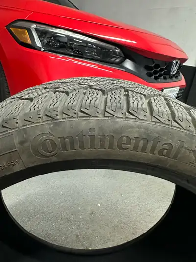 Size: 235/40 R18 95T Tires are off the rims and ready for pickup. Used for only one winter with less...