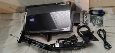 New 19" Touchscreen Monitor with gas spring arm, View more