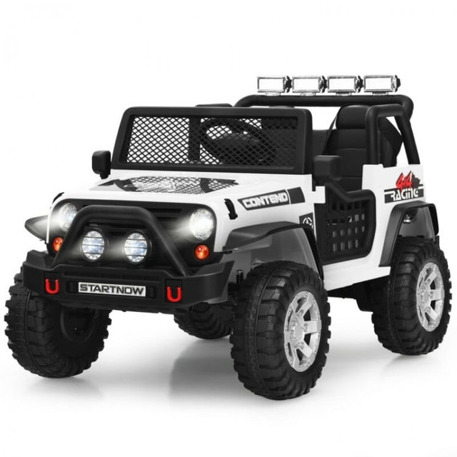 12V Kids Remote Control Electric Ride On Truck Car with Lights a in Toys & Games in Cambridge