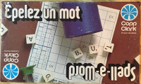 Épelez un mot / Spell-a-Word (Jeu Copp Clark 1978) 8 ans +.