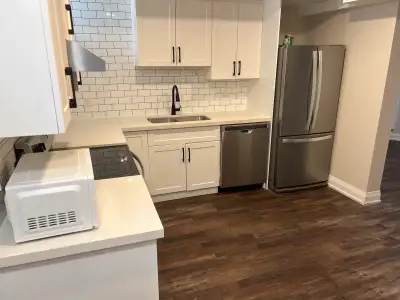 2 Bedroom + 1 Full bath basement apartment