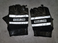 Harley Davidson fingerless gloves. Size: M