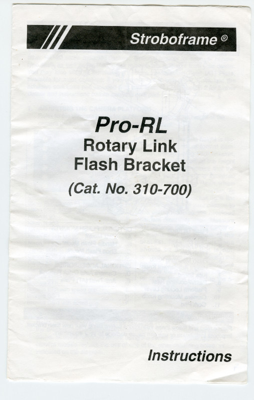 Flash Bracket Pro-RL Rotary Link Cat No.310 700 in Cameras & Camcorders in Windsor Region - Image 2