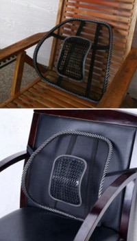 Mesh back seat support