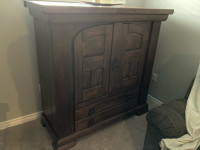 Antique Broad Oak Cabinet