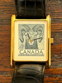 Canada Post 1953 Big Horn Sheep Wristwatch - Limited Edition