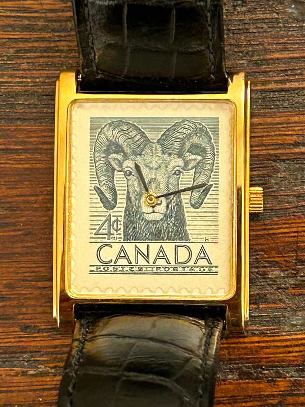Canada Post 1953 Big Horn Sheep Wristwatch - Limited Edition in Jewellery & Watches in Cambridge