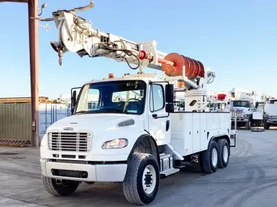 2016 Freightliner Terex 6060 Digger Derrick 2016 Freightliner M2-106 Tandem Axle Cummins 8.9l diesel...