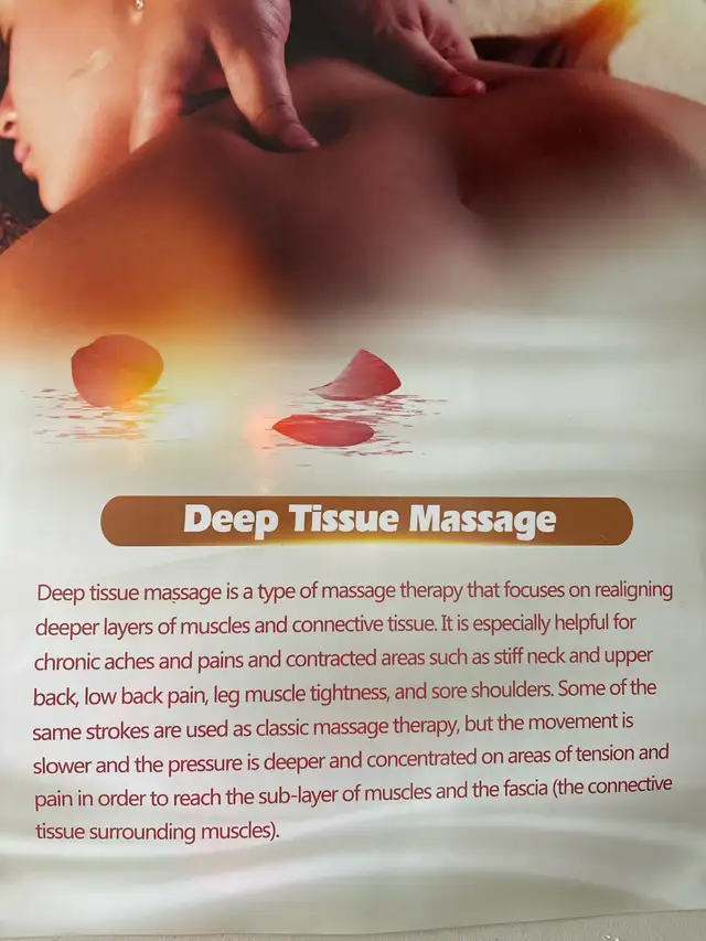 deep massage  with Jo Jo