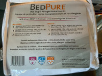 Top quality anti allergen/bed bugs NEW queen box spring cover