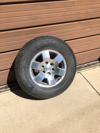 Tire with Toyota Rim - Dunlop (new)