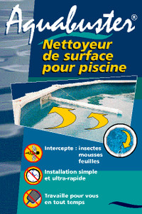 Aquabuster dirige les insectes, saletés de surface des piscines