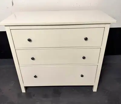 Ikea White Dresser with Wide-Deep Drawers/ *Free Delivery, View more
