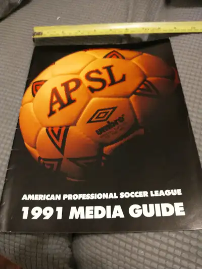 American Professional Soccer League 1991 media guide