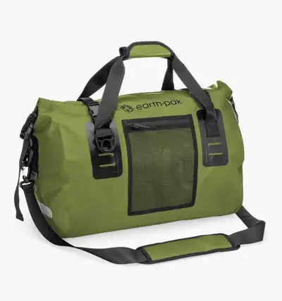 Earth Pak 70L Waterproof Duffel Dry Bag Motorcycle Kayak Boat, View more