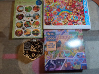 Assorted Jigsaw puzzles (see listing) 