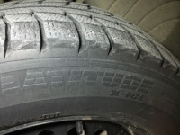 235/65/17 Michelin latitude x-ice winter tires