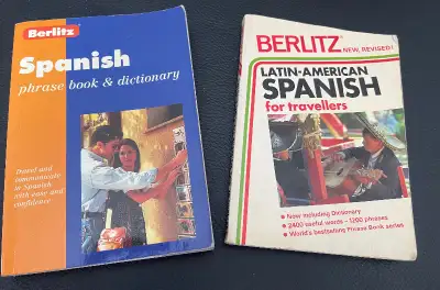 BERLITZ Mini Spanish Phrase Books/Dictionaries, View more