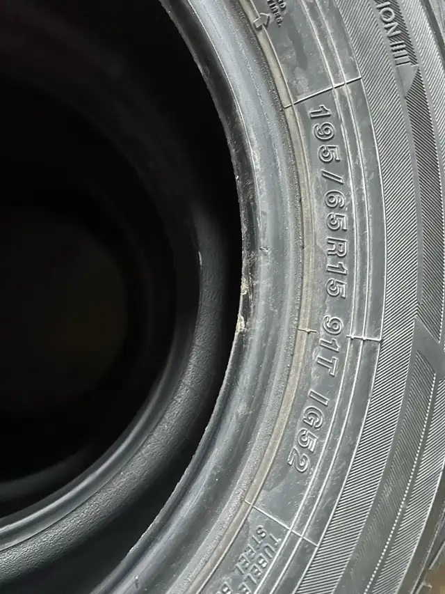 4 x pneus hiver 195/65 R15 in Tires & Rims in Lévis - Image 5