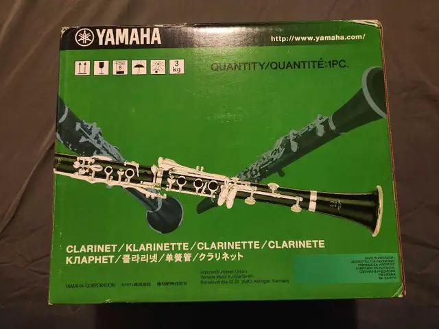 Yamaha Bb Clarinet Nickel-Plated Keys YCL-450N632346291164191211
