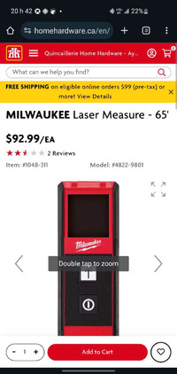 Laser mesure