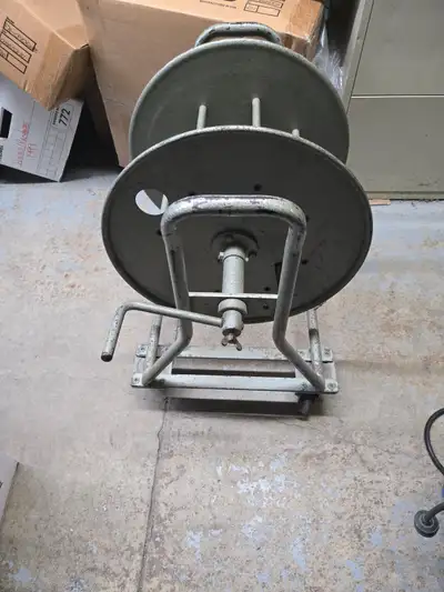 -Used Larger Heavy Duty Cable Reel With Casters - is heavy duty - don't miss this low price -one onl...