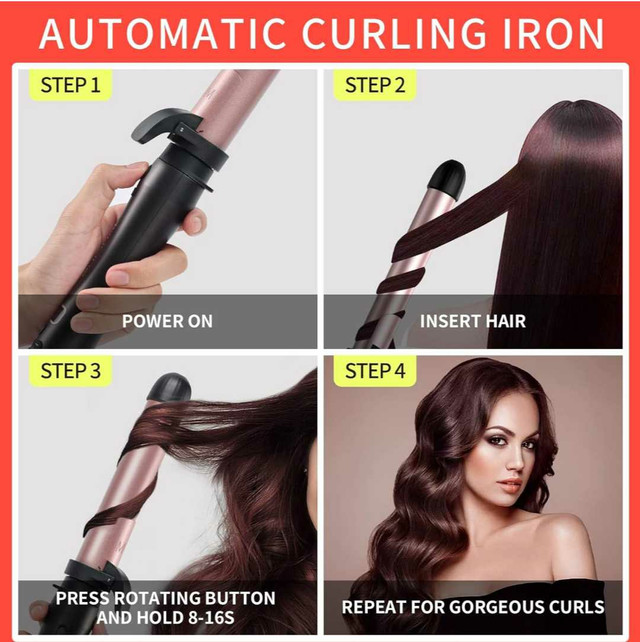 IAMFINE Automatic Curling Iron in Other in City of Toronto - Image 2