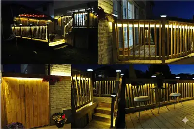 outdoor fence and decks, View more