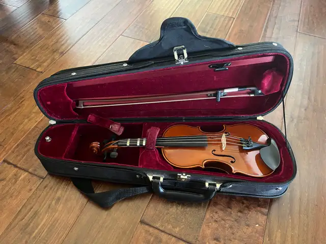Violin Fiddle with Bow, 1/8 size 562002988483880961