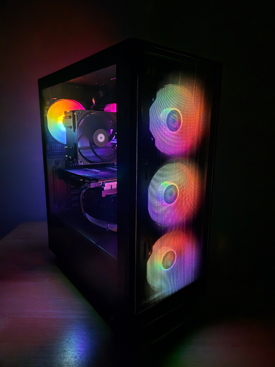 Mid-range RGB Gaming PC - Intel Core i7 10700KF+Radeon RX 6600X, View more