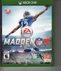 2 XBox One games, Madden NFL 16 and Halo 5