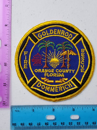 Goldenrod Dommerich orange county Florida fire rescue patch