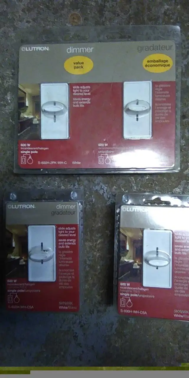 NEUF gradateur detecteur mouvement NEW motion sensor light dimer in Electrical in Laval / North Shore - Image 7