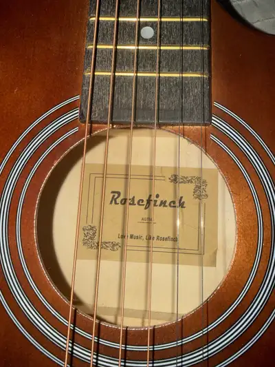 Rosefinch Acoustic Guitar, View more