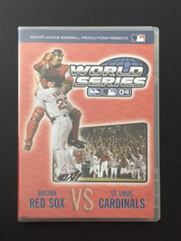 MLB World Series 2004 DVD Boston Red Sox vs St Louis Cardinals