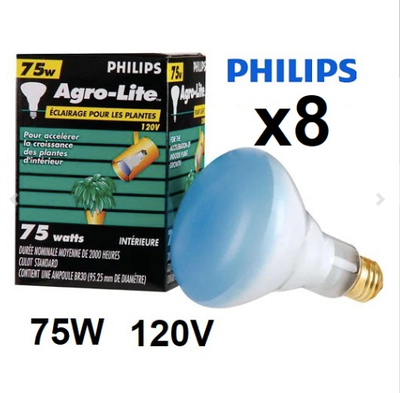 PHILIPS 75W Agro-Lite Plant Light Bulb- NEW, View more