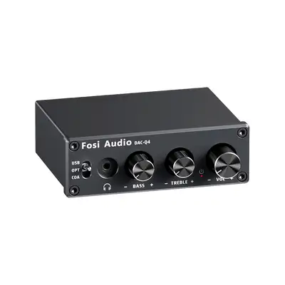 Fosi Audio Q4 DAC Headphone Amp, View more