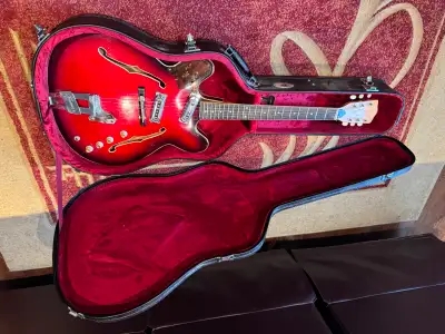 1963 Framus Fret Jet 5 German Vintage Semi Acoustic Guitar Mint, View more