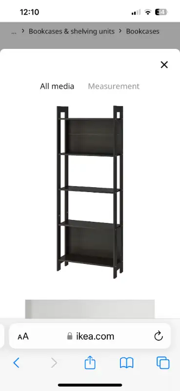 Great condition ** LAIVA bookcases sold at IKEA. Light weight and easy to move. Can be used as a boo...