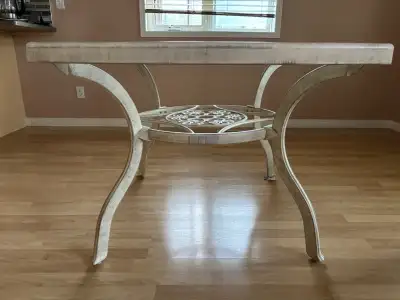 Patio Glass Table with Two Chairs, View more