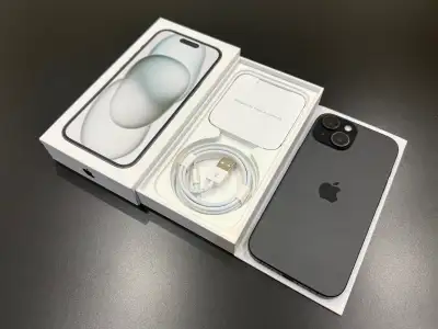 iPhone 15 128 -GB - Black - UNLOCKED - 10/10 - READY TO GO!, View more