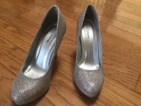 Sparkling high heels