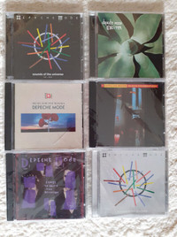 DEPECHE MODE ! LOT OF 6 CDS ! NEW