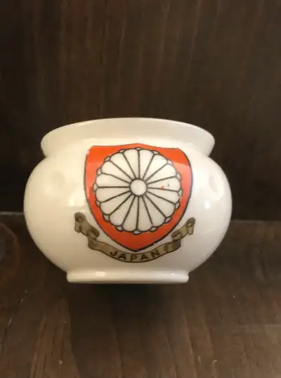 Rare Antique Goss Heraldic Crestware. Japan’s Imperial Crest, View more