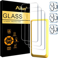Ailun 3 Pack Screen Protector for iPhone 15 Pro [6.1 inch]