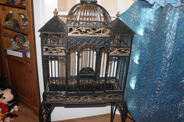 ANTIQUE, iron bird cage. in Accessories in London - Image 3